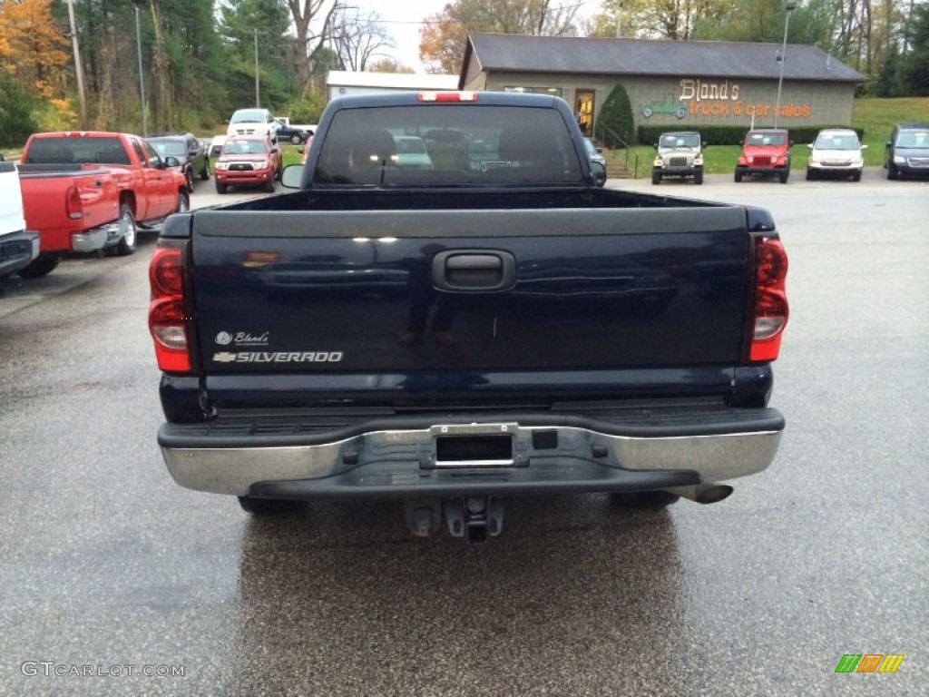 2007 Silverado 2500HD Classic Work Truck Regular Cab 4x4 - Dark Blue Metallic / Dark Charcoal photo #8
