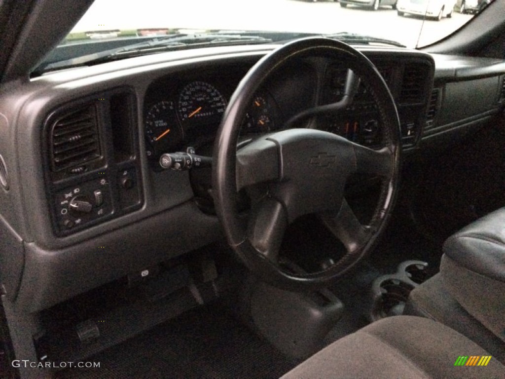 2007 Silverado 2500HD Classic Work Truck Regular Cab 4x4 - Dark Blue Metallic / Dark Charcoal photo #17