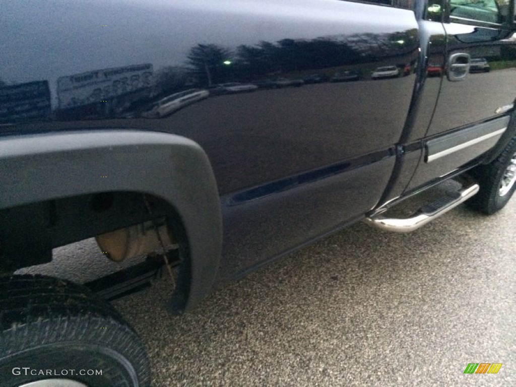 2007 Silverado 2500HD Classic Work Truck Regular Cab 4x4 - Dark Blue Metallic / Dark Charcoal photo #22