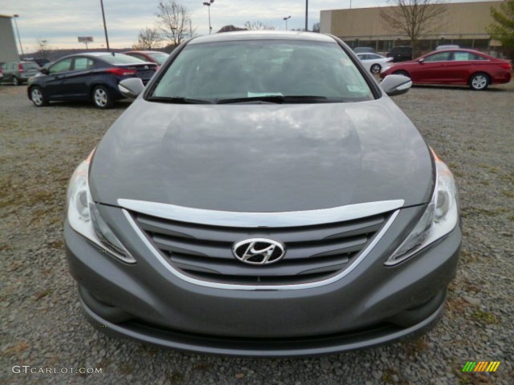 2014 Sonata GLS - Harbor Gray Metallic / Gray photo #2