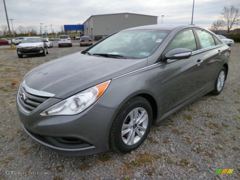 2014 Sonata GLS - Harbor Gray Metallic / Gray photo #3