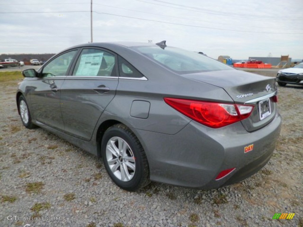 2014 Sonata GLS - Harbor Gray Metallic / Gray photo #5