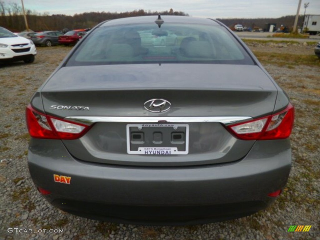 2014 Sonata GLS - Harbor Gray Metallic / Gray photo #6