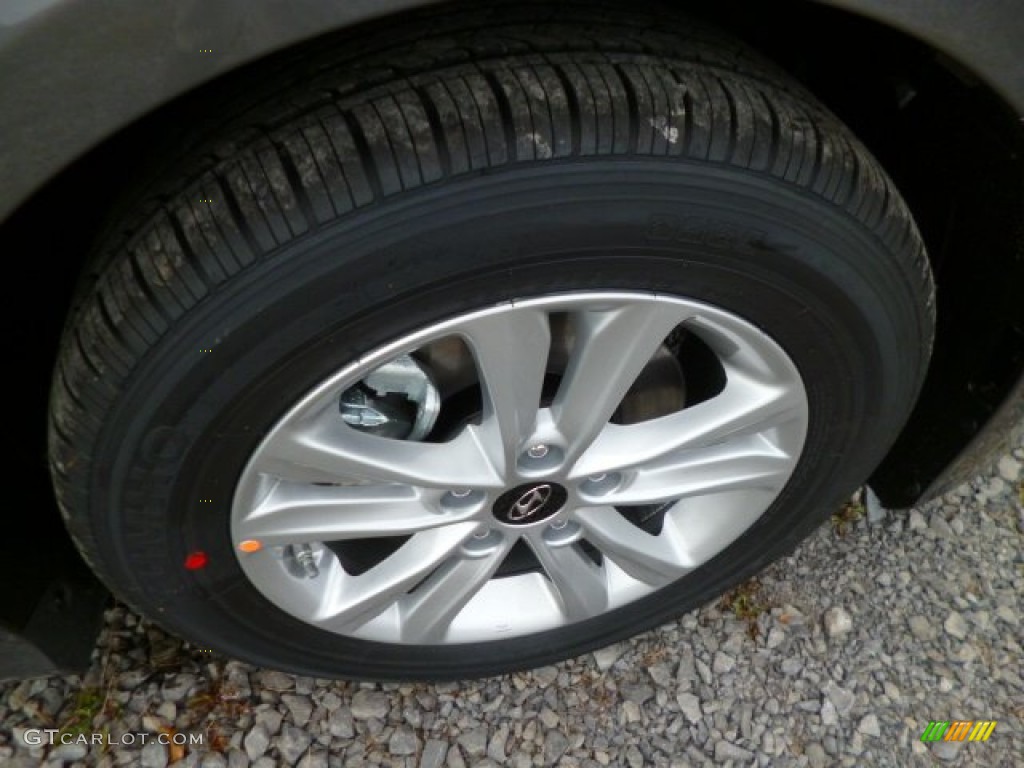 2014 Sonata GLS - Harbor Gray Metallic / Gray photo #9