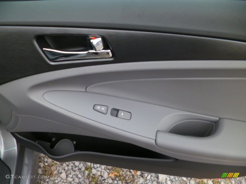 2014 Sonata GLS - Harbor Gray Metallic / Gray photo #11
