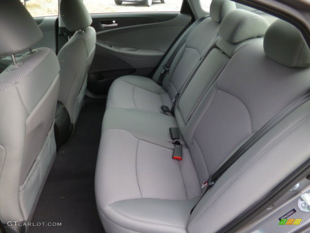 2014 Sonata GLS - Harbor Gray Metallic / Gray photo #13