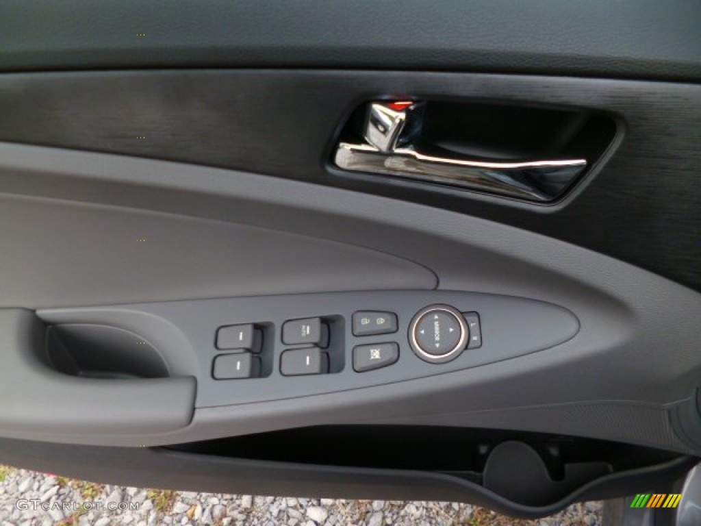 2014 Sonata GLS - Harbor Gray Metallic / Gray photo #17