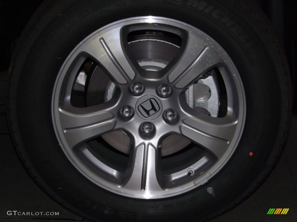 2014 Pilot EX-L - Modern Steel Metallic / Gray photo #3