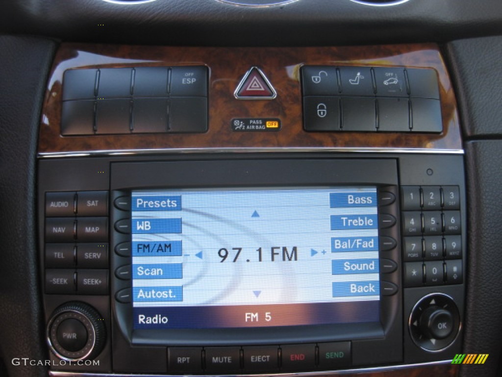 2006 CLK 350 Coupe - Iridium Silver Metallic / Black photo #15