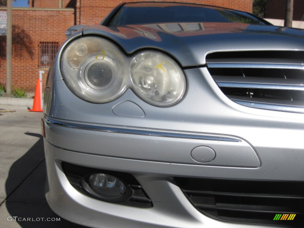2006 CLK 350 Coupe - Iridium Silver Metallic / Black photo #22