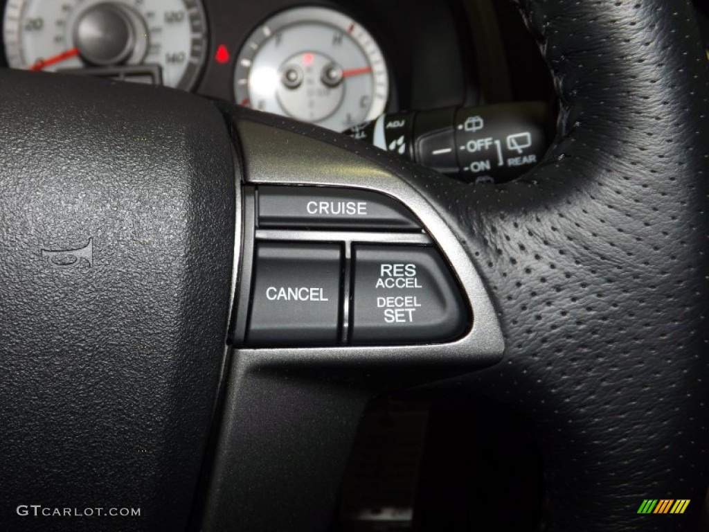 2014 Pilot EX-L - Modern Steel Metallic / Gray photo #23