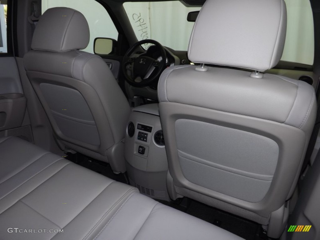 2014 Pilot EX-L - Modern Steel Metallic / Gray photo #29