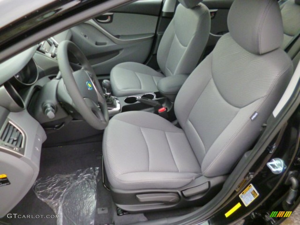 2013 Elantra GLS - Black / Gray photo #15