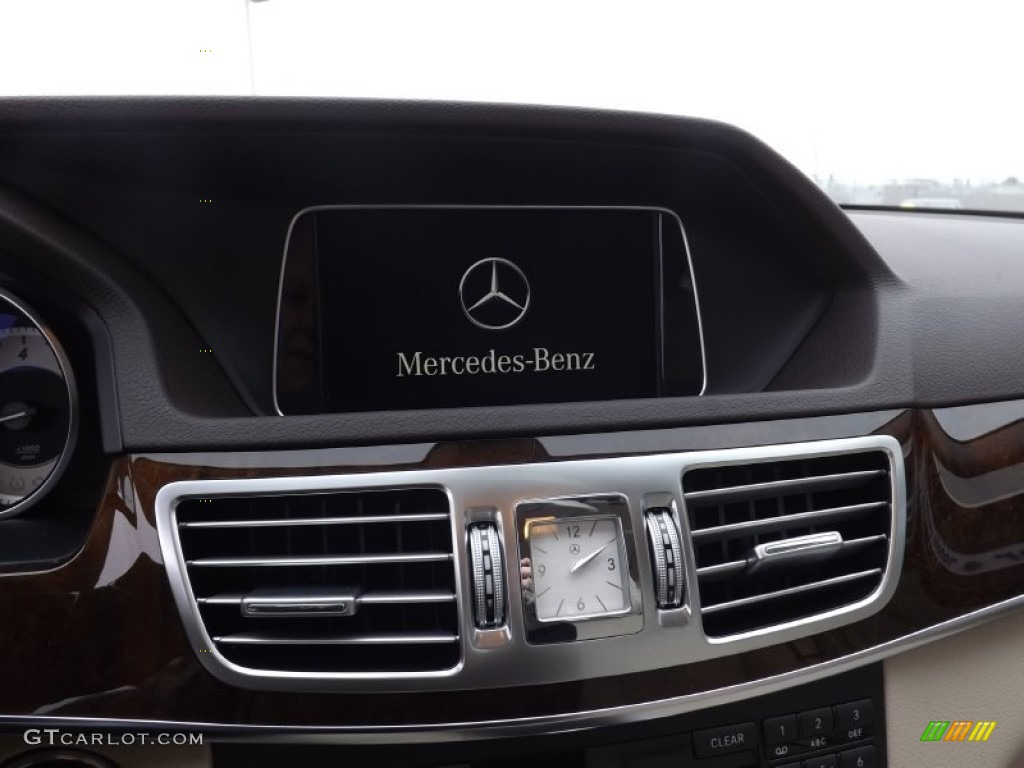 2014 E 350 4Matic Sport Sedan - Black / Silk Beige/Espresso Brown photo #7