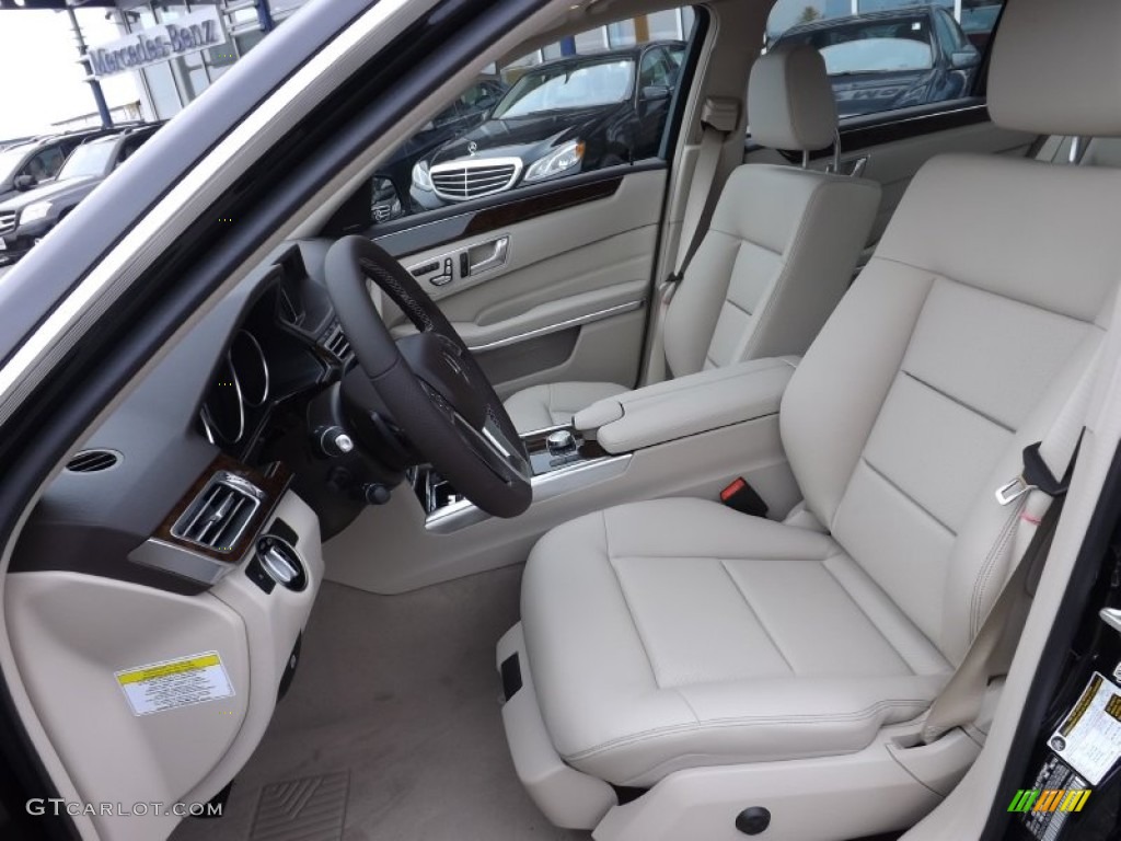 2014 E 350 4Matic Sport Sedan - Black / Silk Beige/Espresso Brown photo #10