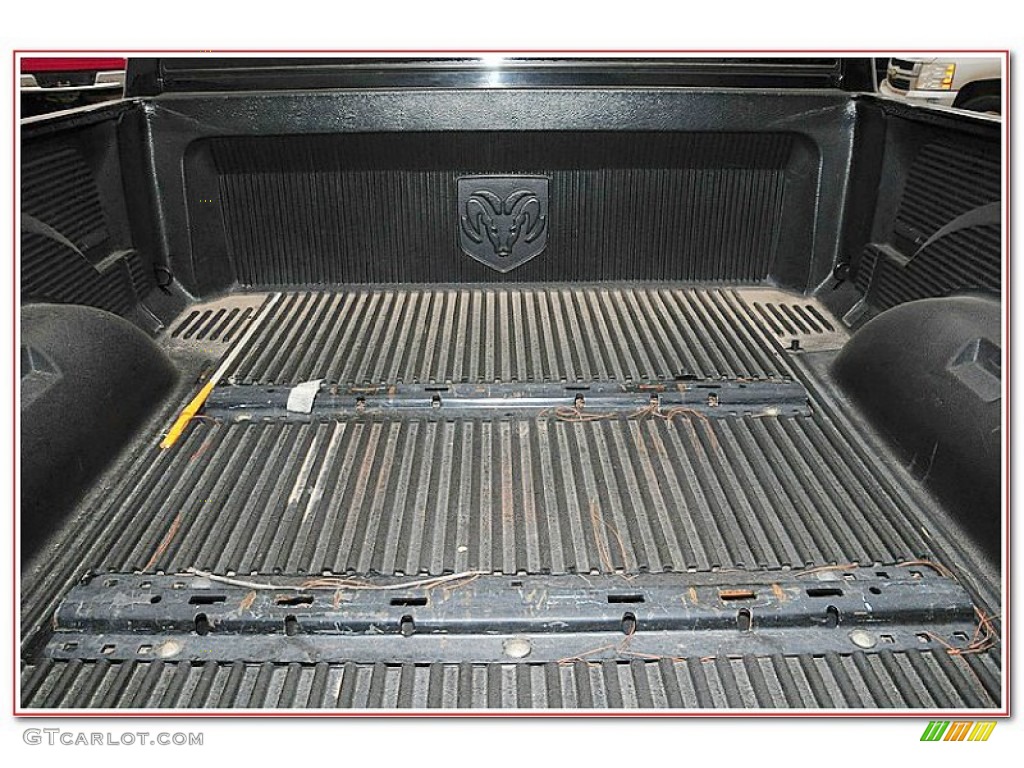 2007 Ram 2500 Laramie Quad Cab 4x4 - Brilliant Black / Medium Slate Gray photo #7
