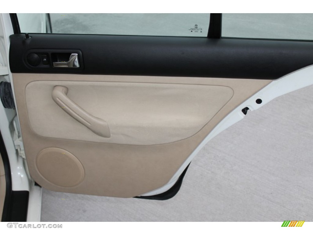 2002 Jetta GLS 1.8T Sedan - Cool White / Beige photo #23