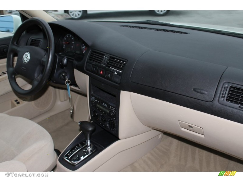2002 Jetta GLS 1.8T Sedan - Cool White / Beige photo #27