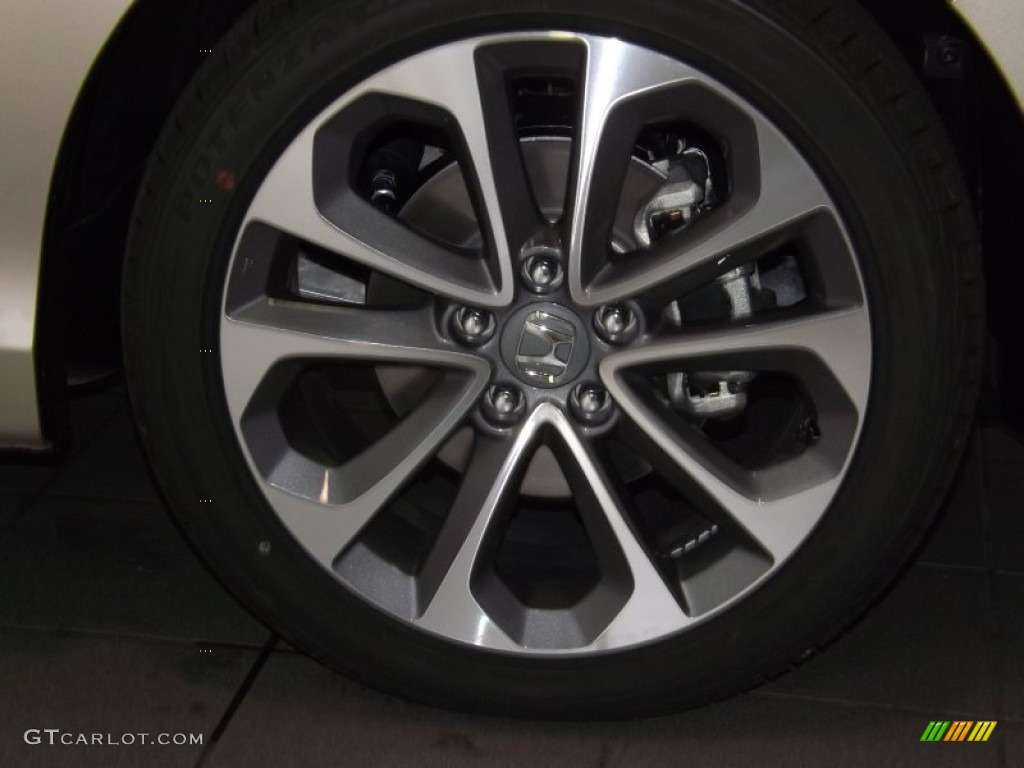 2014 Accord Sport Sedan - Champagne Frost Pearl / Black photo #3