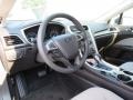 2014 Ford Fusion Earth Gray Interior Prime Interior Photo