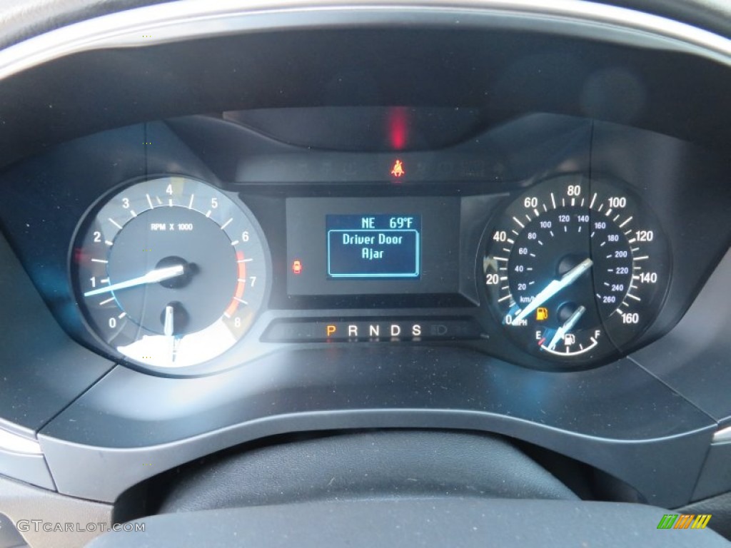 2014 Ford Fusion S Gauges Photo #87843755