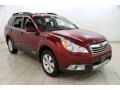 2012 Ruby Red Pearl Subaru Outback 3.6R Limited  photo #1