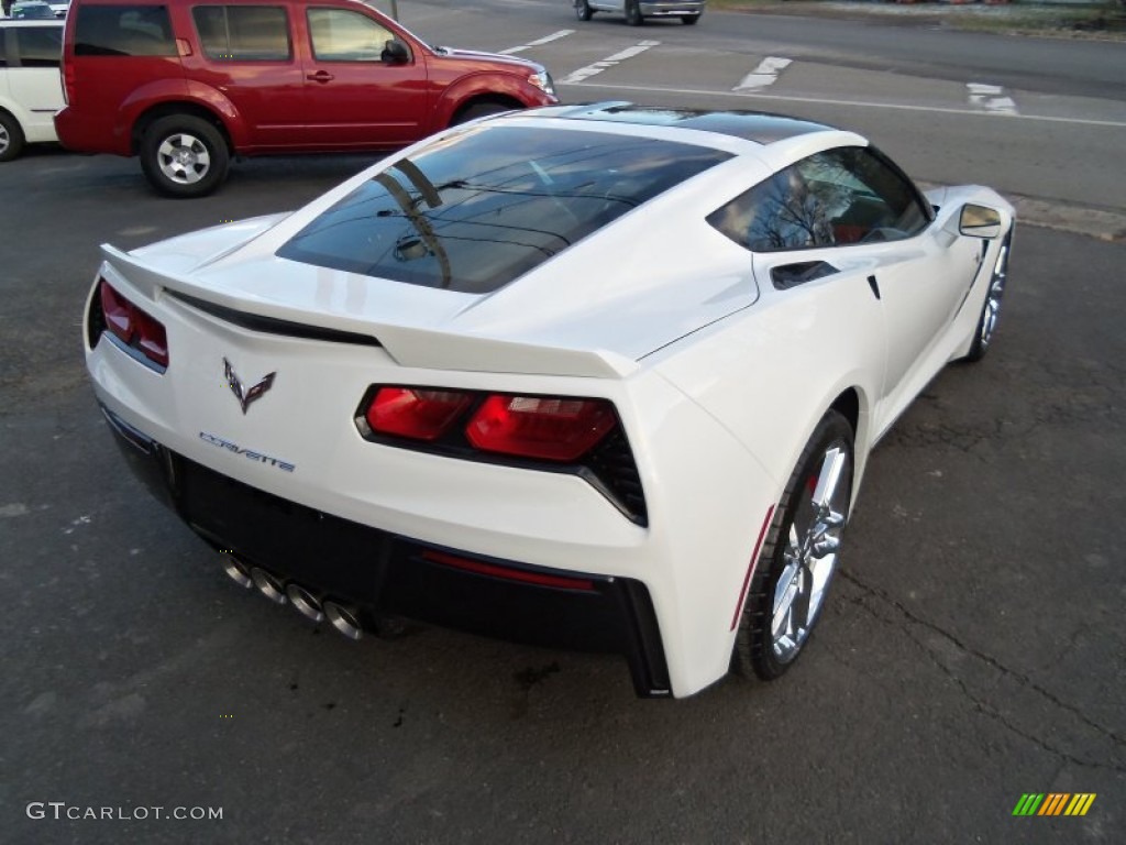 Arctic White 2014 Chevrolet Corvette Stingray Coupe Z51 Exterior Photo #87843848