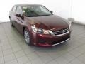 2014 Basque Red Pearl II Honda Accord LX Sedan  photo #1