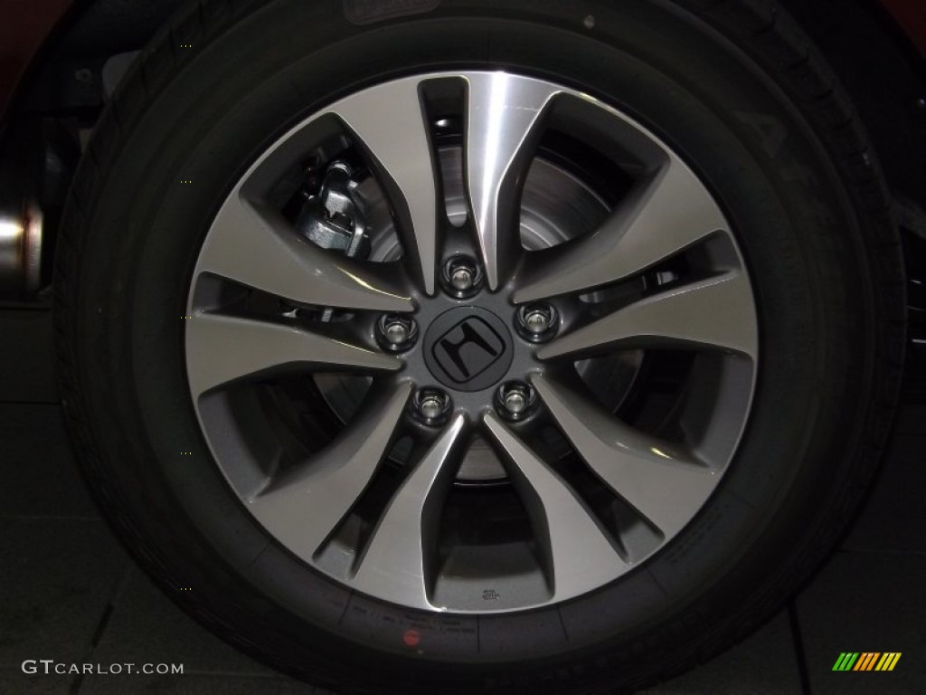 2014 Accord LX Sedan - Basque Red Pearl II / Ivory photo #4