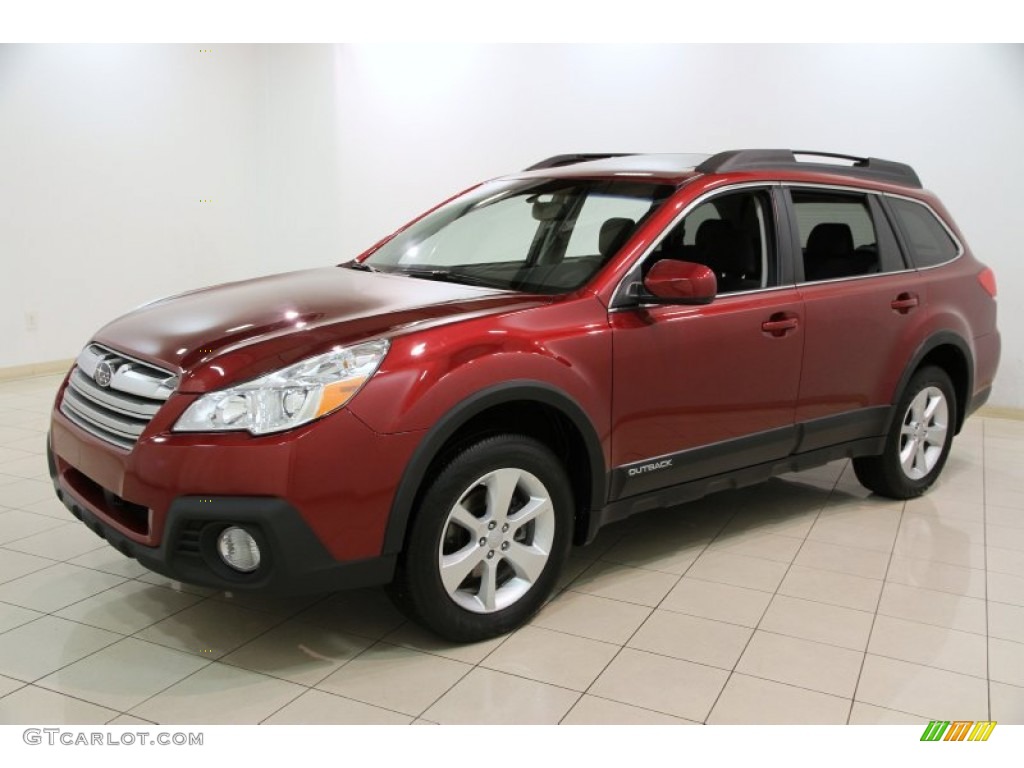 Venetian Red Pearl 2013 Subaru Outback 2.5i Premium Exterior Photo #87844686