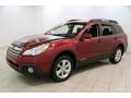 Venetian Red Pearl 2013 Subaru Outback 2.5i Premium Exterior