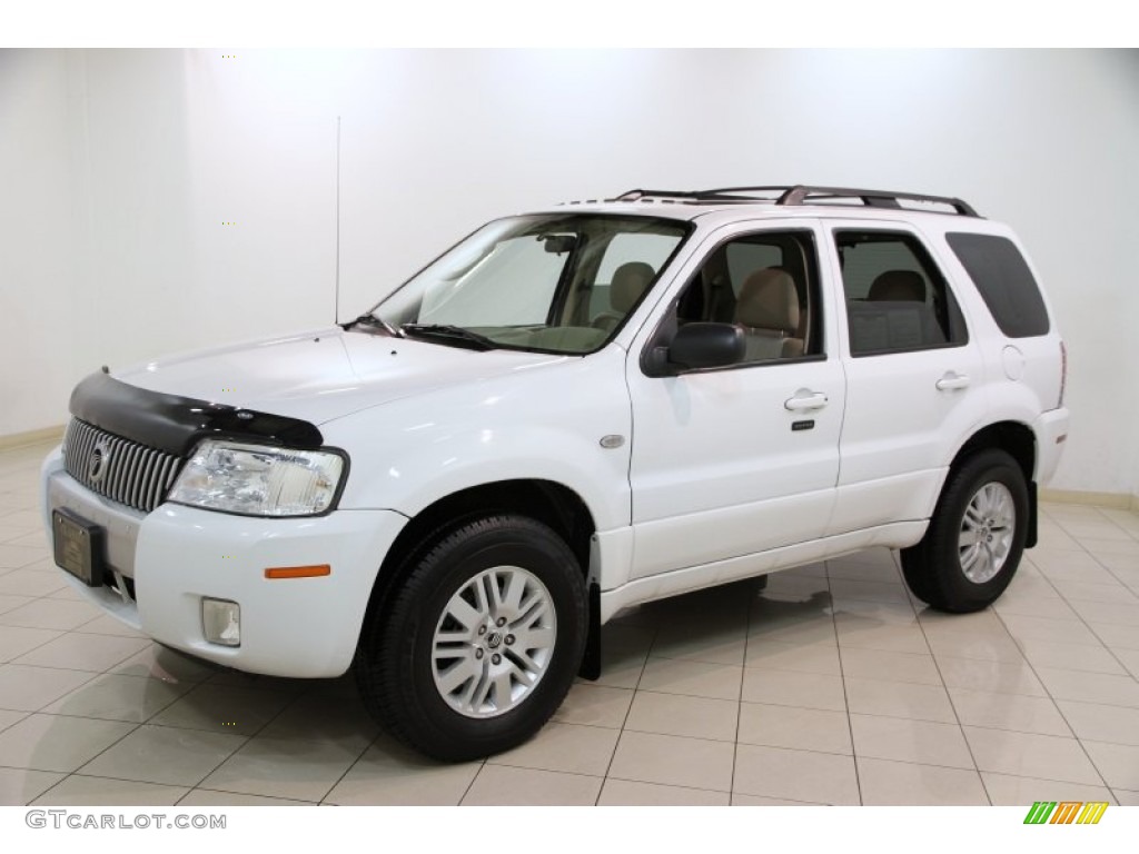 Oxford White 2007 Mercury Mariner Luxury 4WD Exterior Photo #87845798