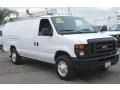 Oxford White 2011 Ford E Series Van E250 Extended Commercial