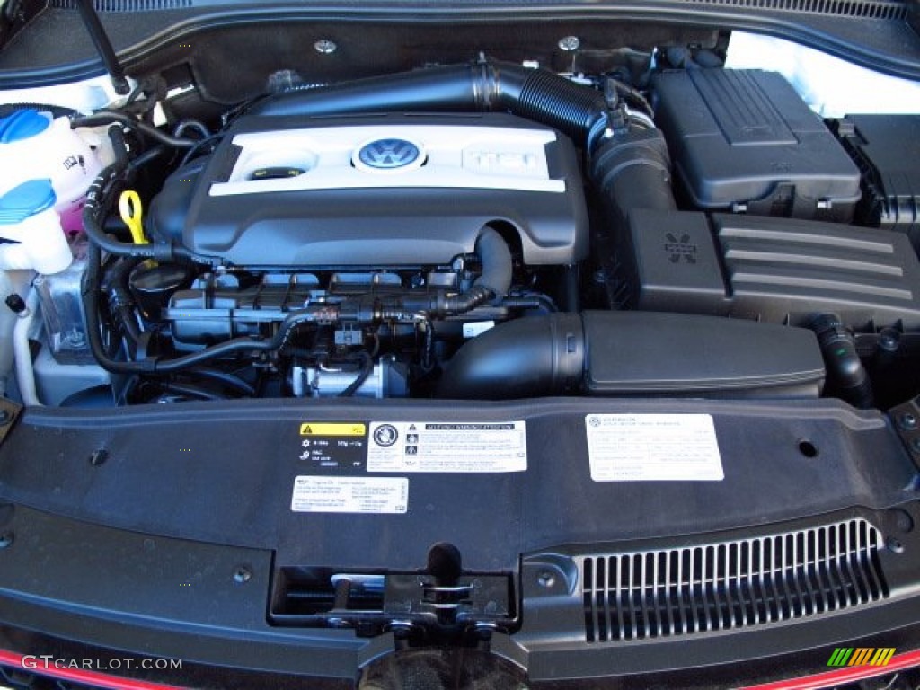 2014 Volkswagen GTI 4 Door Wolfsburg Edition 2.0 Liter FSI Turbocharged DOHC 16-Valve VVT 4 Cylinder Engine Photo #87846632