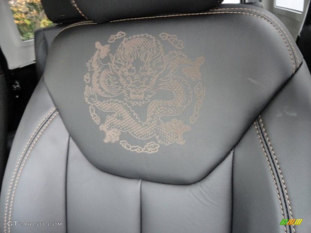 2014 Wrangler Unlimited Dragon Edition 4x4 - Dragon Edition Black/Gold / Dragon Themed Black w/Gold Accents photo #11