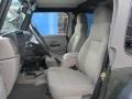 2006 Jeep Wrangler Khaki Interior Front Seat Photo