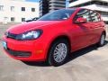Tornado Red - Golf 2.5L 4 Door Photo No. 3