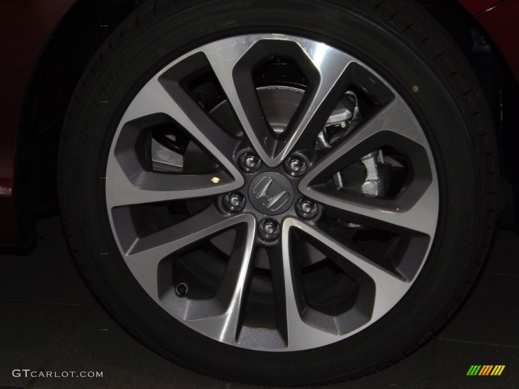 2014 Accord Sport Sedan - Basque Red Pearl II / Black photo #3