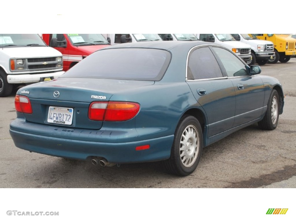 1998 Millenia  - Rainforest Green Pearl / Beige photo #2