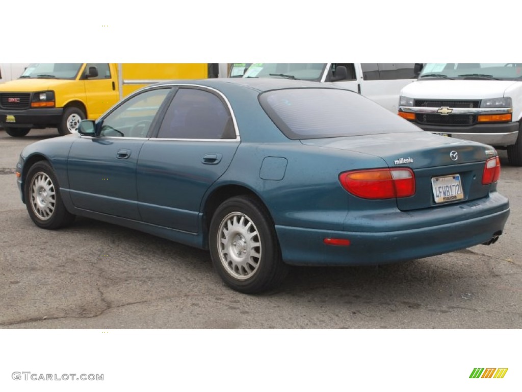 1998 Millenia  - Rainforest Green Pearl / Beige photo #4