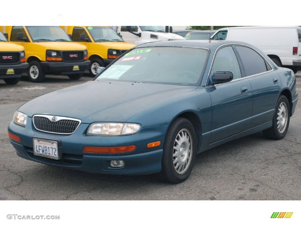 1998 Millenia  - Rainforest Green Pearl / Beige photo #5