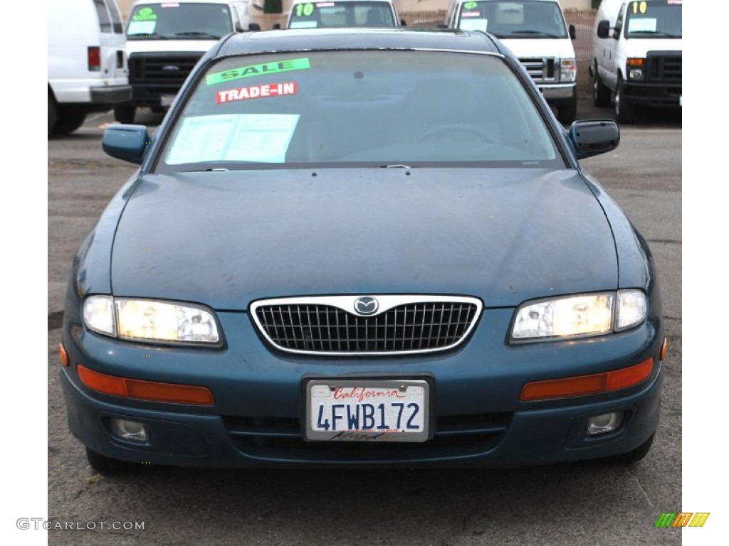 1998 Millenia  - Rainforest Green Pearl / Beige photo #6