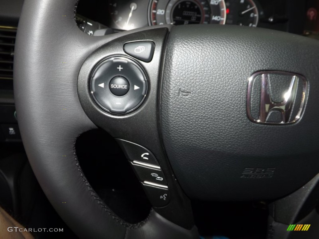 2014 Accord Sport Sedan - Basque Red Pearl II / Black photo #22