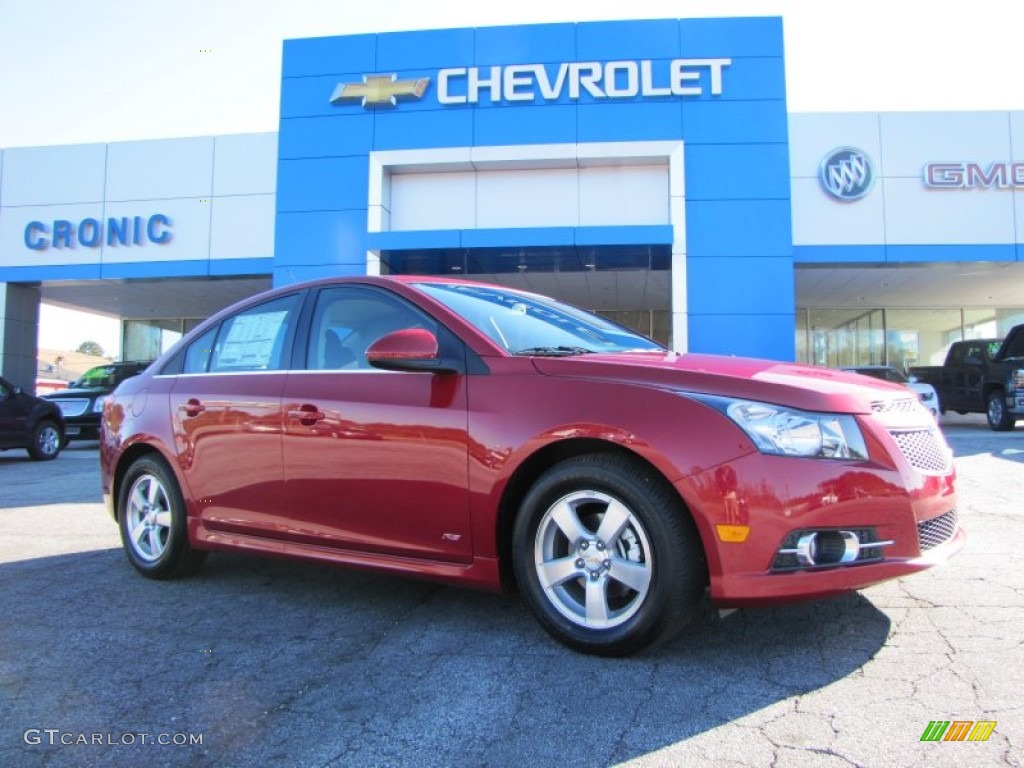 2014 Cruze LT - Crystal Red Tintcoat / Jet Black photo #1