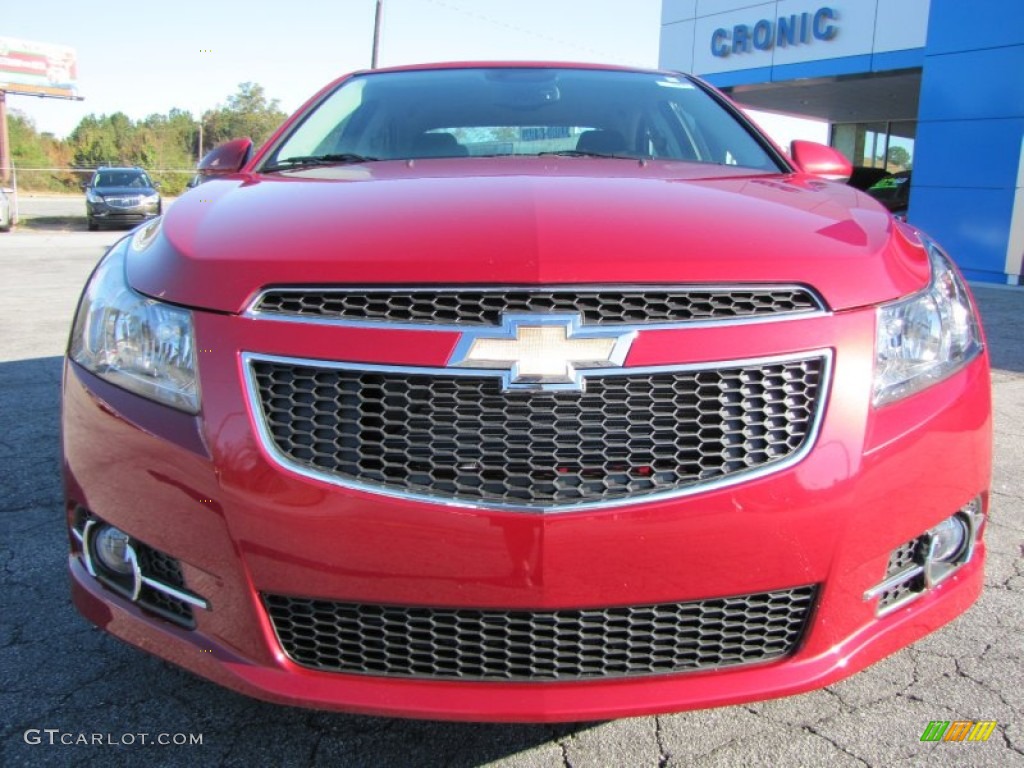 2014 Cruze LT - Crystal Red Tintcoat / Jet Black photo #2