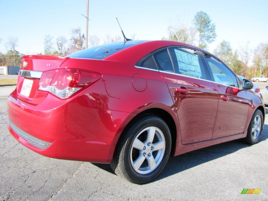 2014 Cruze LT - Crystal Red Tintcoat / Jet Black photo #6