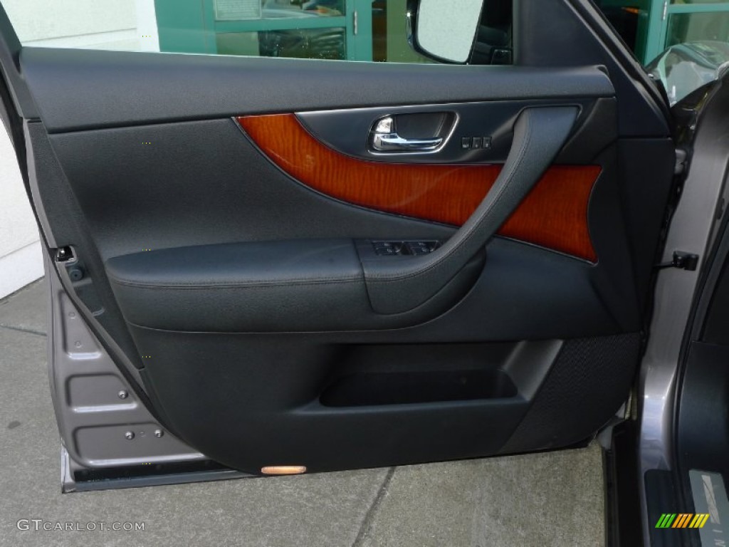 2009 Infiniti FX 50 AWD S Graphite Door Panel Photo #87849128