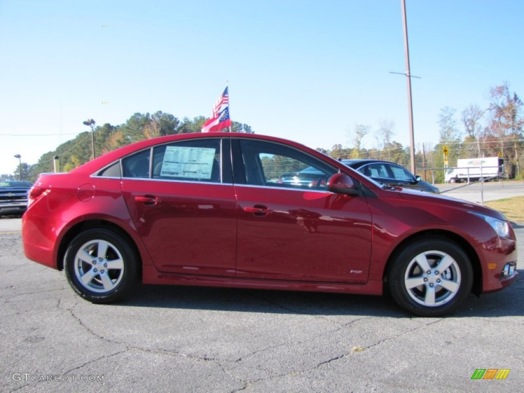 2014 Cruze LT - Crystal Red Tintcoat / Jet Black photo #7