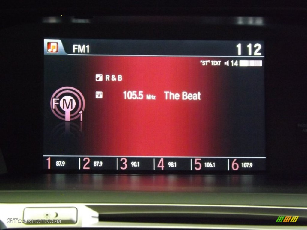 2014 Accord Sport Sedan - Basque Red Pearl II / Black photo #16