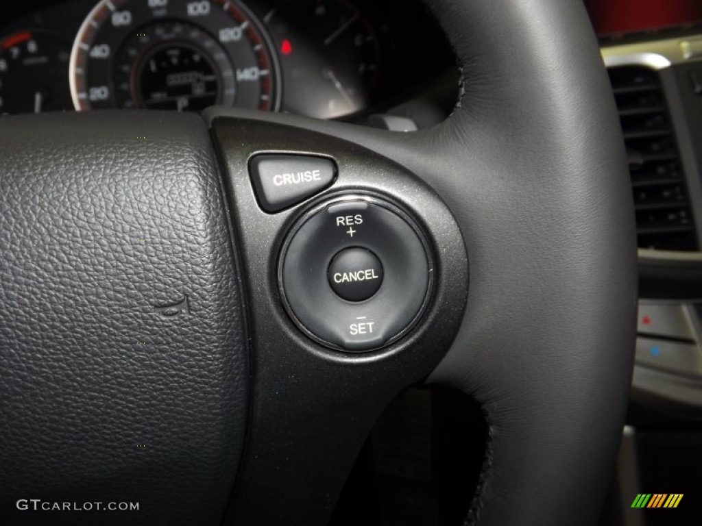 2014 Accord Sport Sedan - Basque Red Pearl II / Black photo #23